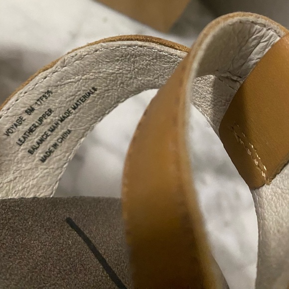 OTBT Strap Around Sandal • Cork and Leather •Tan - Picture 5 of 6